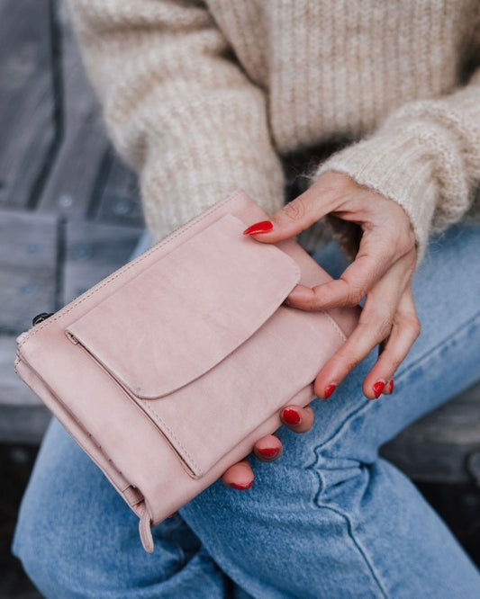 Frankie Wallet (Dusky Pink)