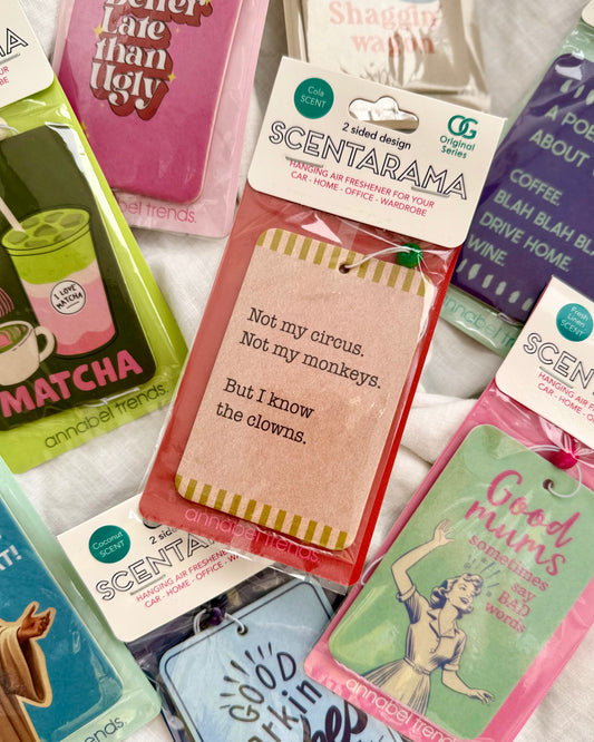 Scentarama Air Freshener (Circus Monkey)