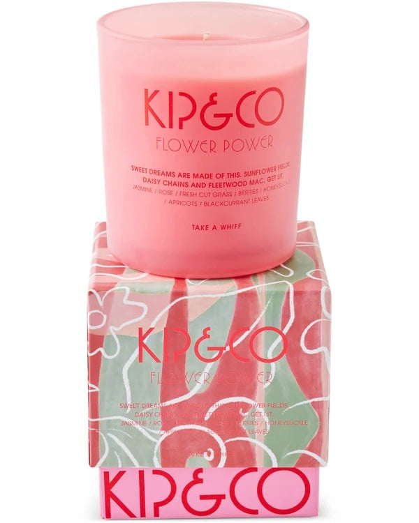 Flower Power Candle