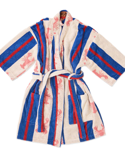 Lobster Fan Club Terry Mini Bath Robe