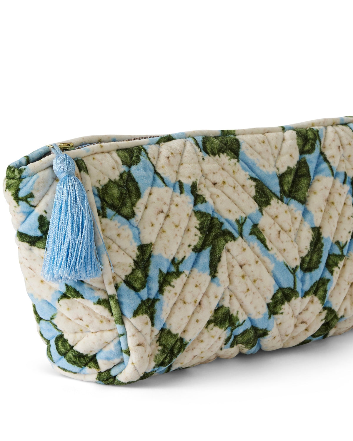 Velvet Toiletry Bag (Hydrangea)