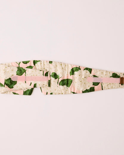 Block Out Silk Eye Mask (Hydrangea)