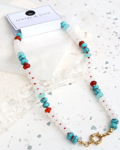 Palmea Beaded Necklace