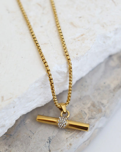 Vivienne T-Bar Necklace