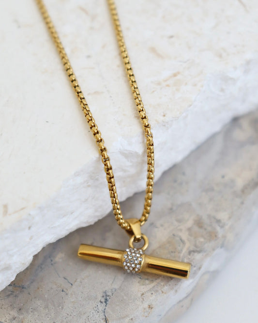 Vivienne T-Bar Necklace