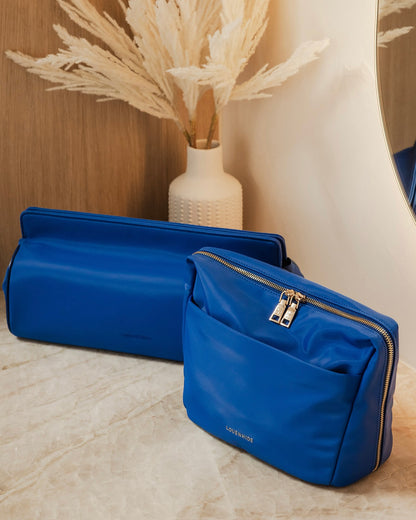 Vanessa Makeup Bag (Royal Blue)