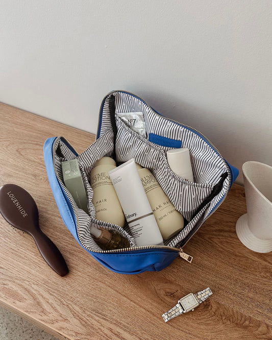 Vanessa Makeup Bag (Royal Blue)