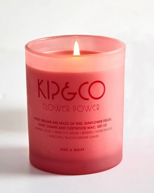 Flower Power Candle