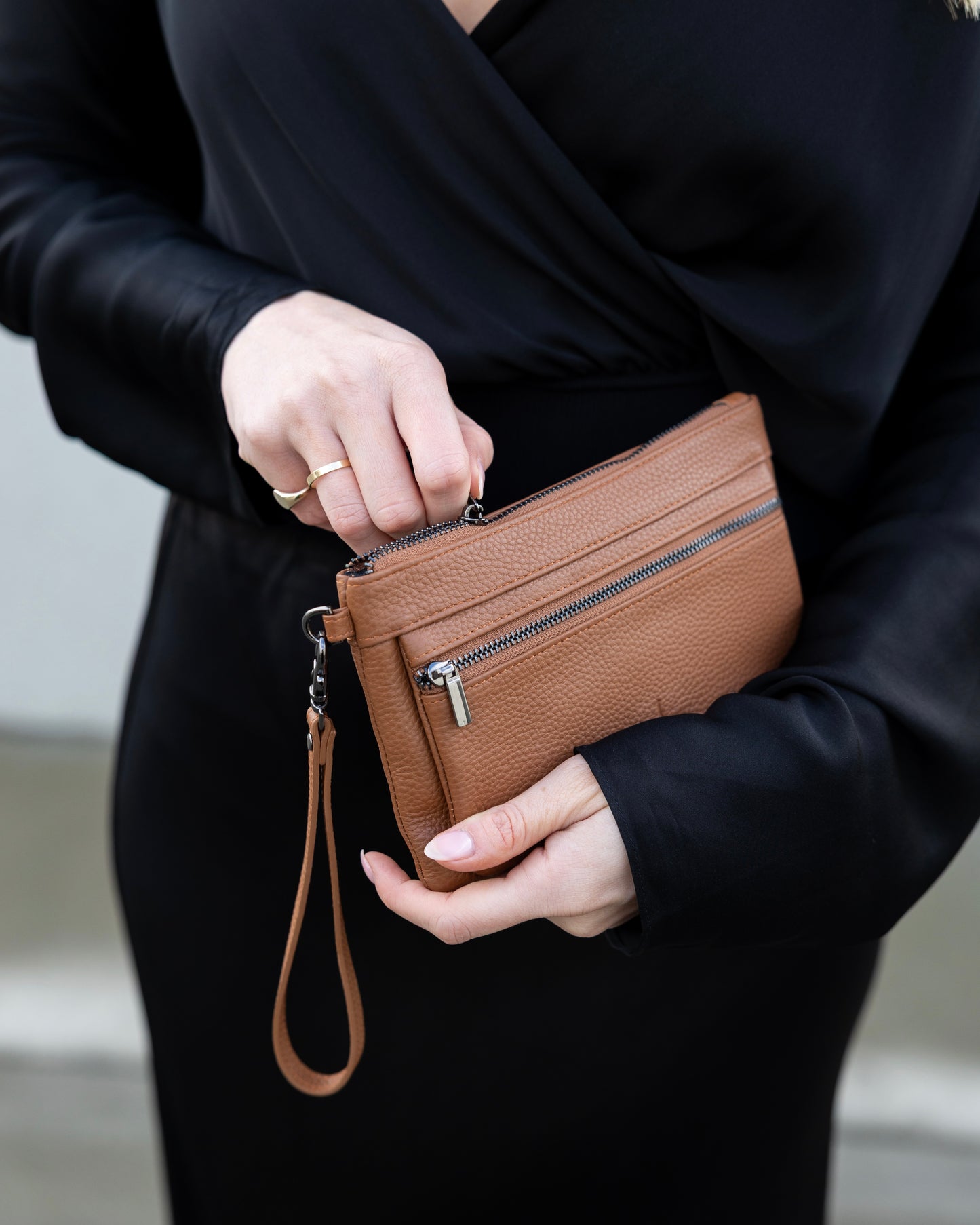 Bethany Clutch (Tan)