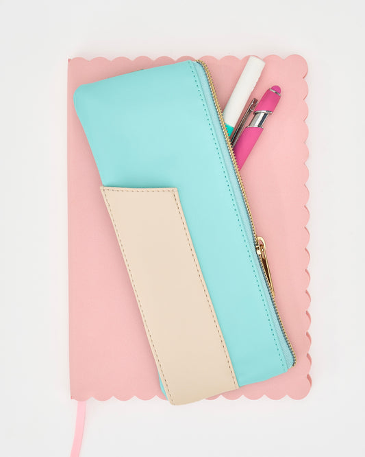 Pen Pouch (Aqua)