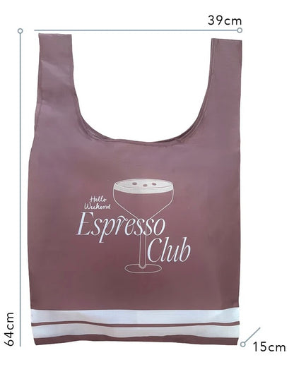 Shopper Bag (Espresso Club)