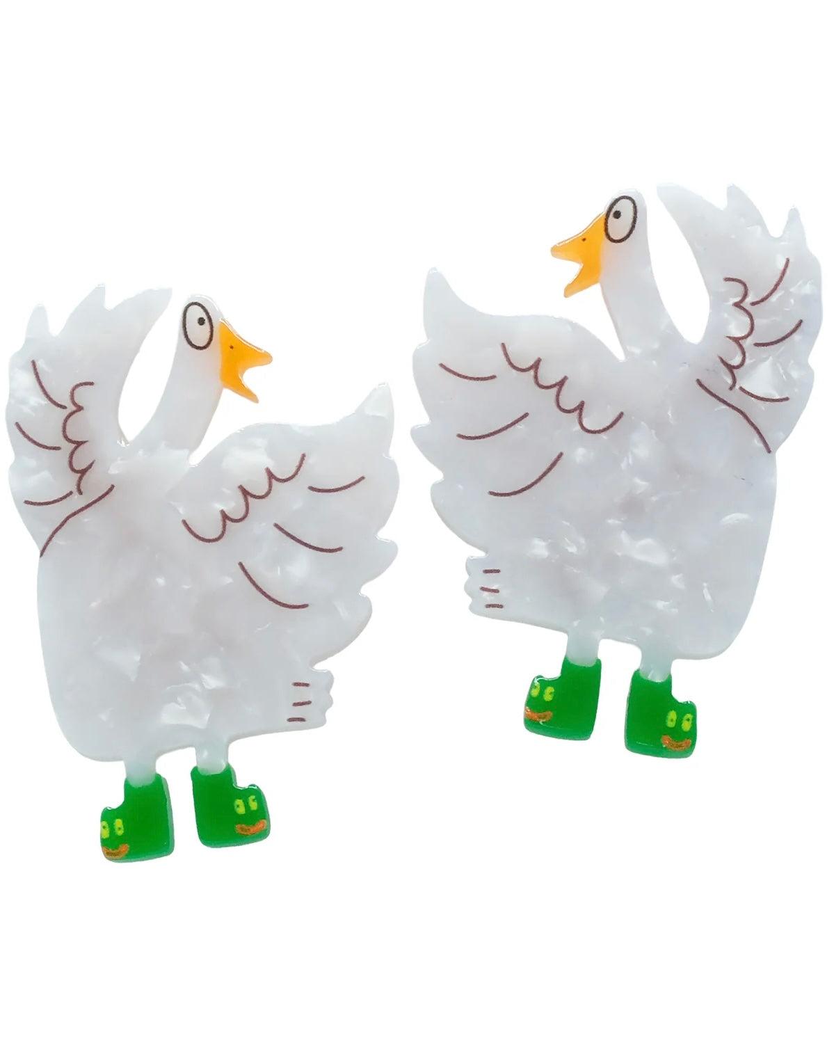 Silly Goose Hair Slide Clips