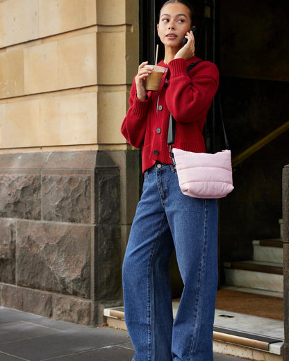 Stash Base Crossbody Bag (Peony)