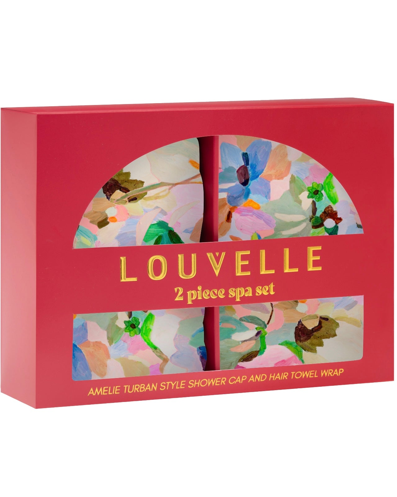 Shower Cap & Hair Towel Gift Set (Flourish)