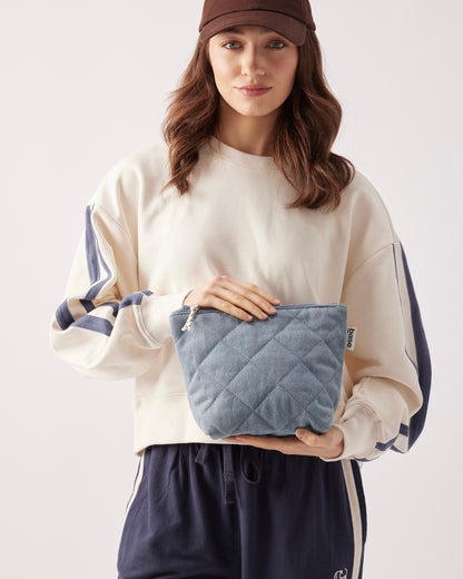 Stash Base Pouch/Clutch (Demin/Vintage Blue)