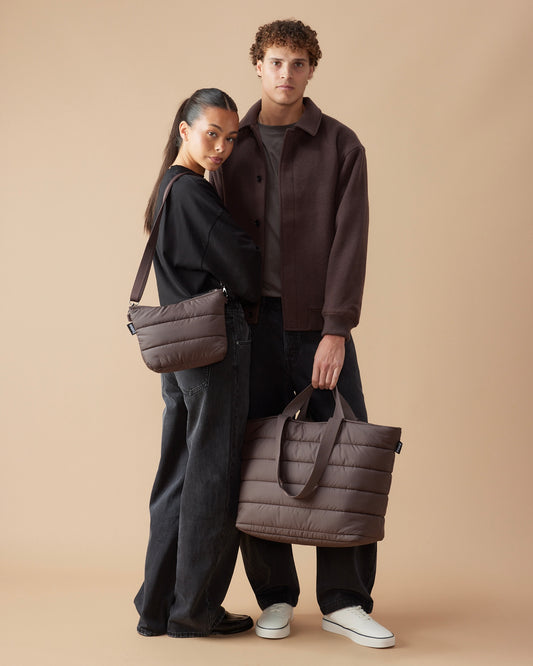 Stash Base Crossbody Bag (Chocolate)