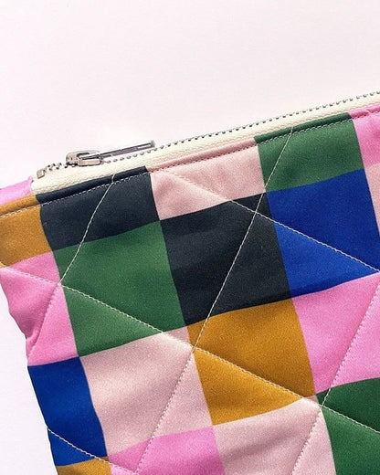 Book Sleeve (Pink Check)