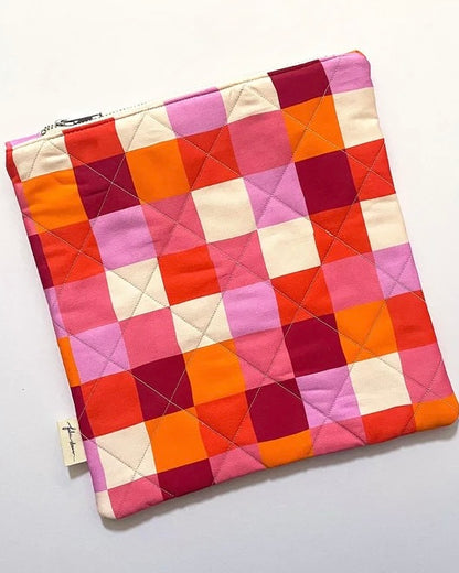 Book Sleeve (Red Check)