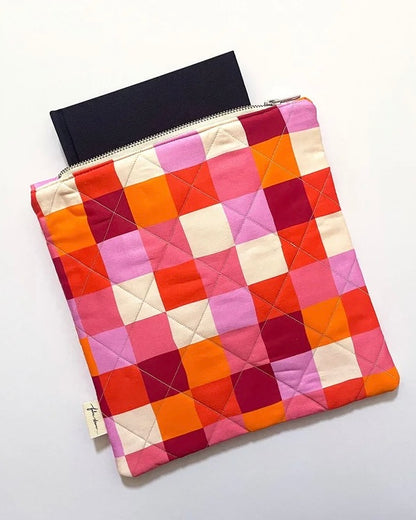 Book Sleeve (Red Check)
