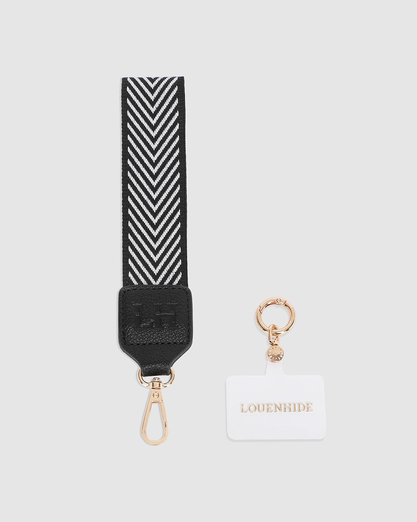 Iris Key Ring & Phone Attachment (Black)