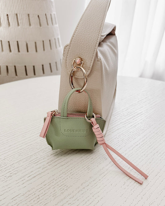 Gina Bag Charm (Sage Green)