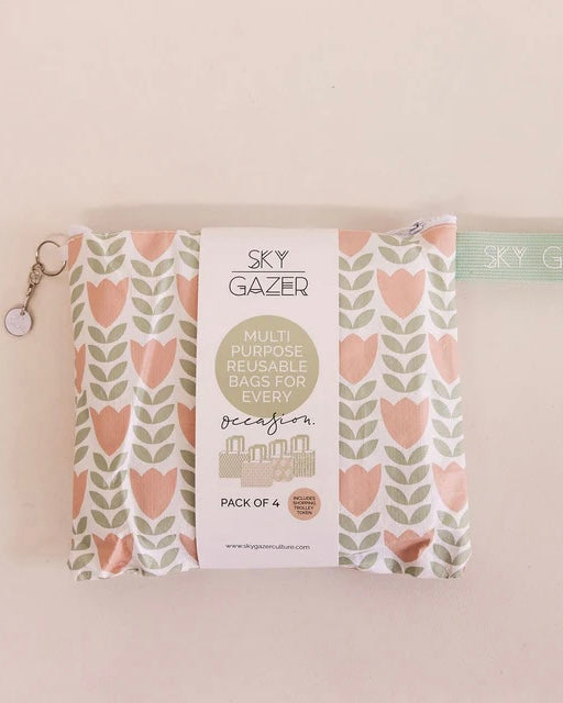 Shopper Bag & Trolley Token Set  (Green)