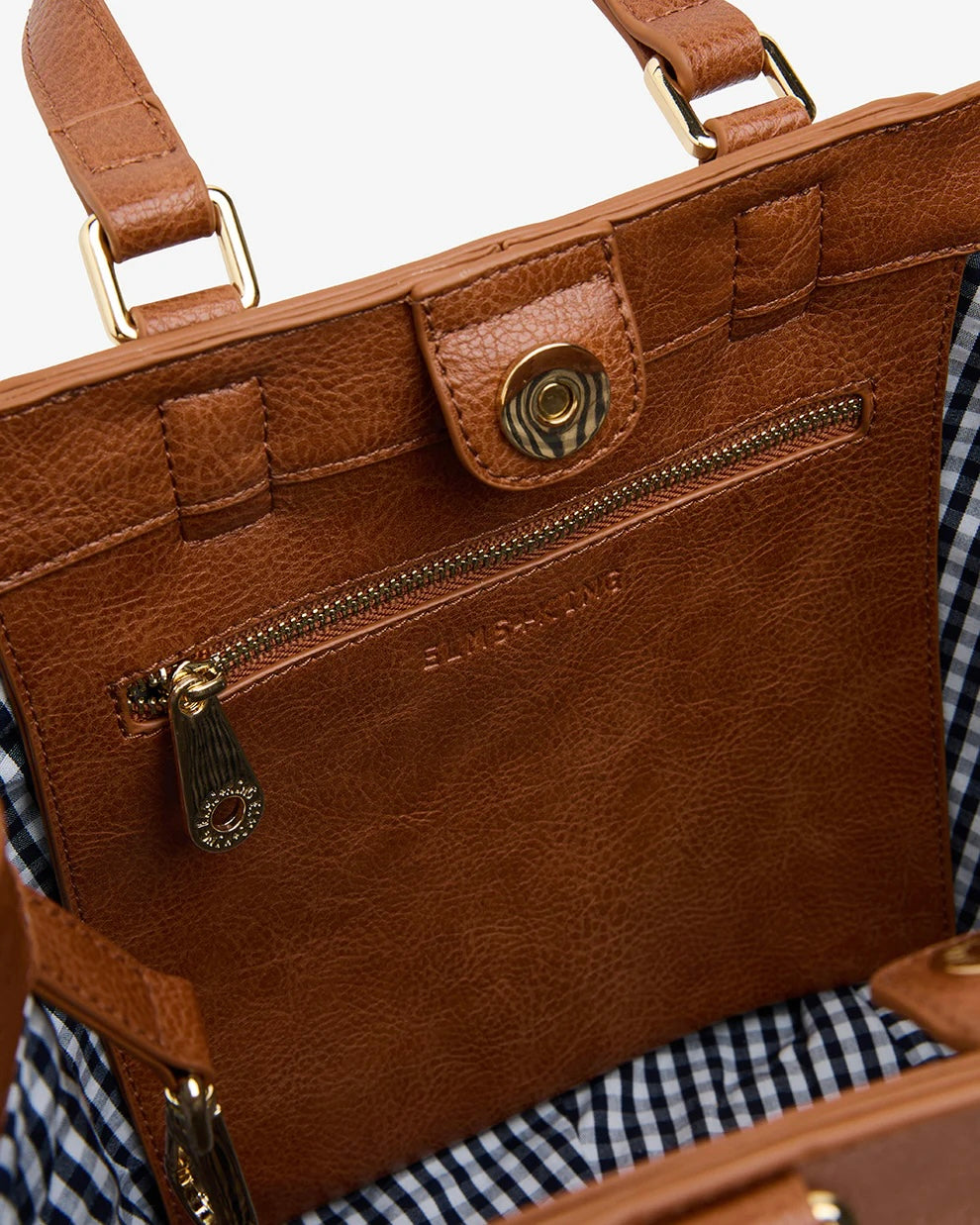 Carnegie Tote (Tan/Weave)