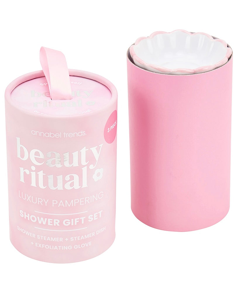 Beauty Ritual Shower Gift Set (Dusty Pink)
