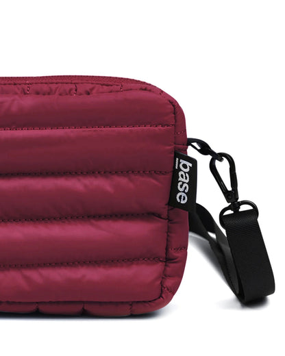 Mini Base Crossbody Bag (Burgundy)