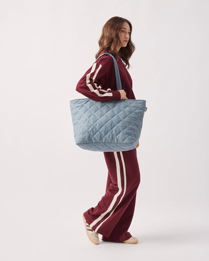 Take it Base Tote Bag (Denim/Vintage Blue)