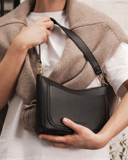 Linda Crossbody Bag (Black)