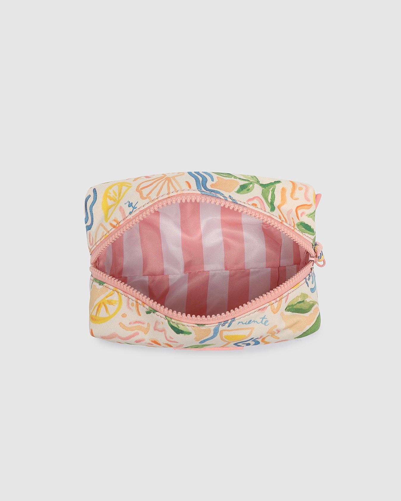Bambi Pouch/Makeup Bag (Lemon Print)