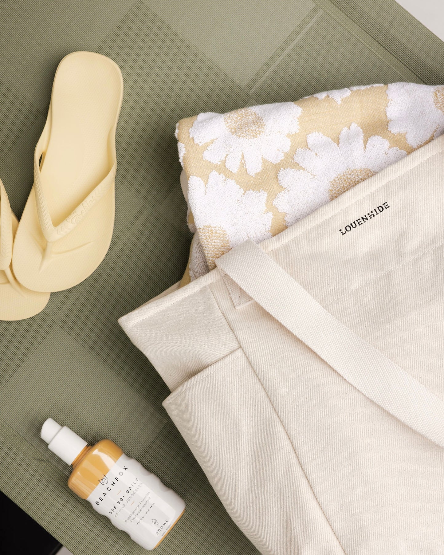 Charlotte Canvas Tote Bag (Natural)