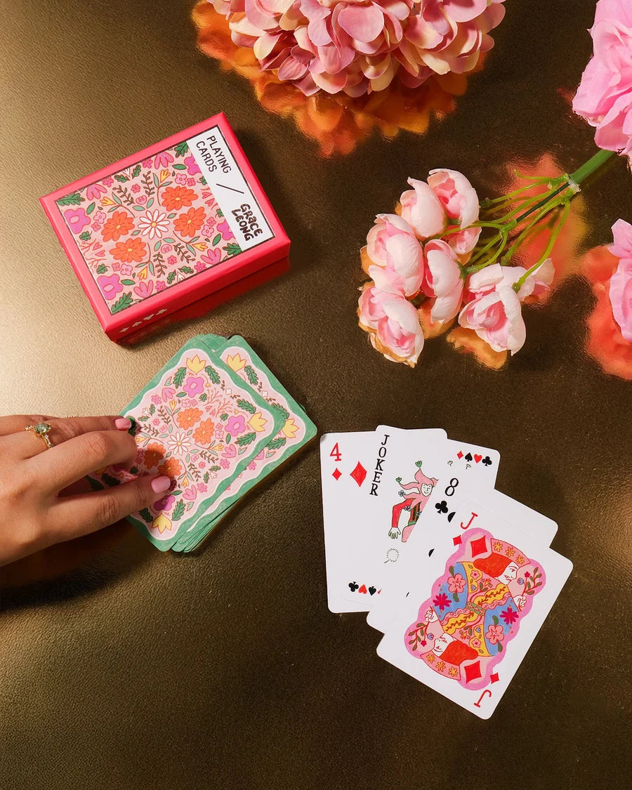 Flower Plus Playing Cards