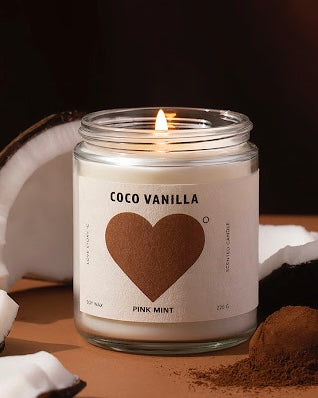 Pinkmint Soy Candle (Coco Vanilla)