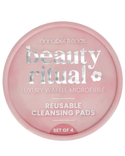 Beauty Ritual Luxury Waffle Cleansing Pads (Dusty Pink)