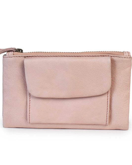 ruby purse, dusky robin, leather, wallet