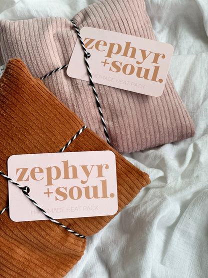 zephry and soul, heat bag, heat pack, 
