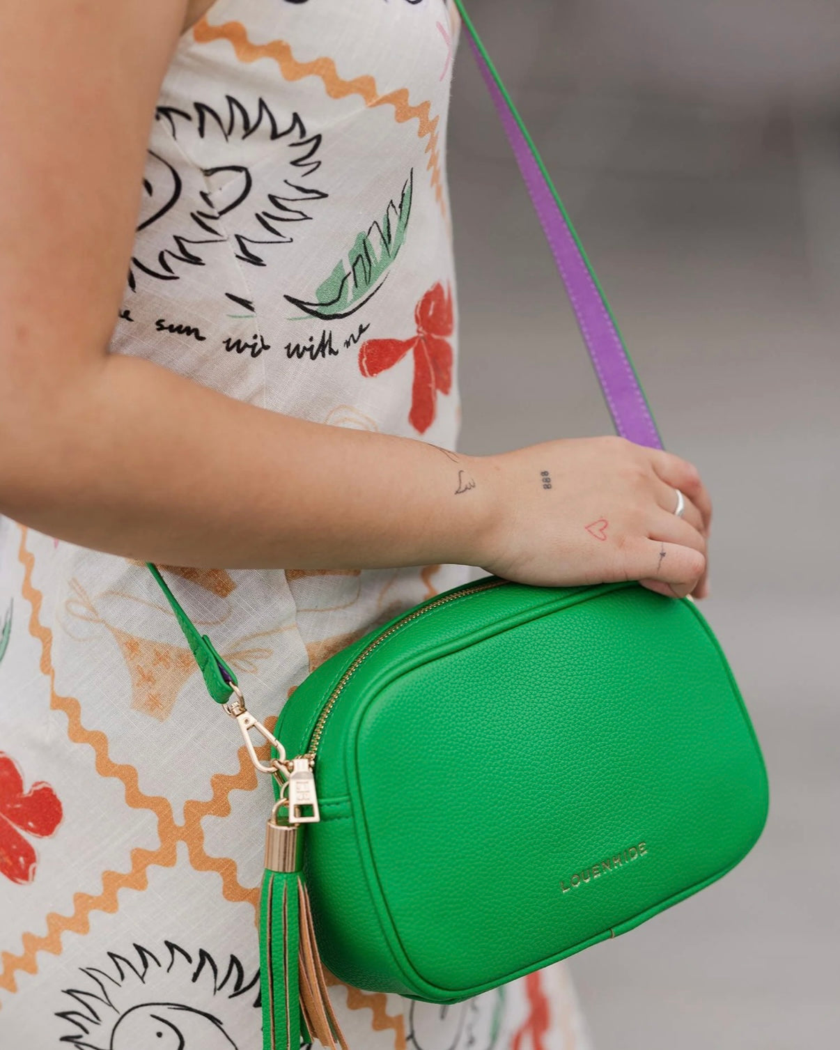 Jacinta Crossbody Bag (Apple Green)