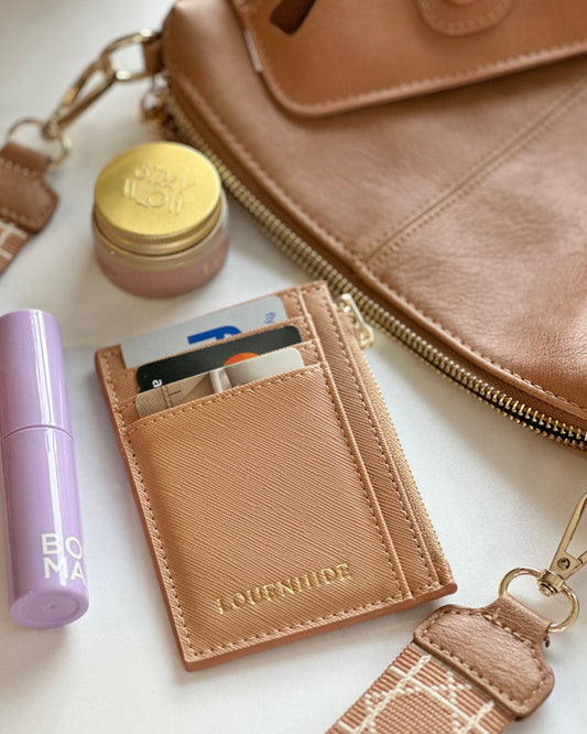 Cara Cardholder (Camel)