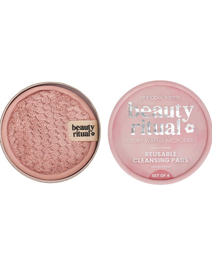 Beauty Ritual Luxury Waffle Cleansing Pads (Dusty Pink)
