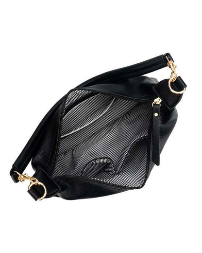 adele, black caviar, bag, shoulder bag, crossbody bag, black bag