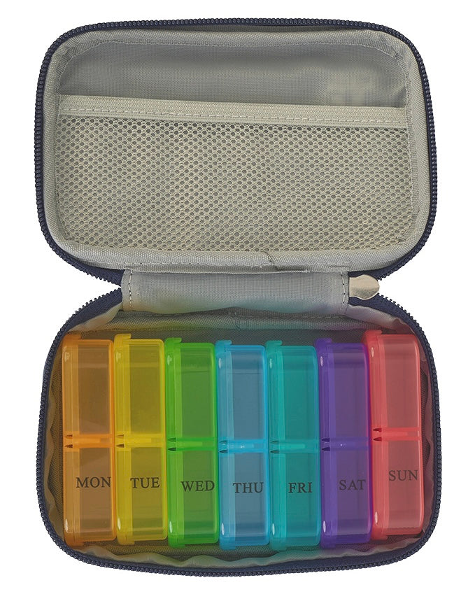 Travel Pill Carrier (Grey)