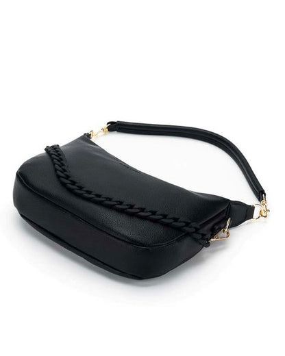 adele, black caviar, bag, shoulder bag, crossbody bag, black bag