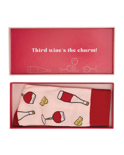 Great Minds Drink Alike Boxed Socks