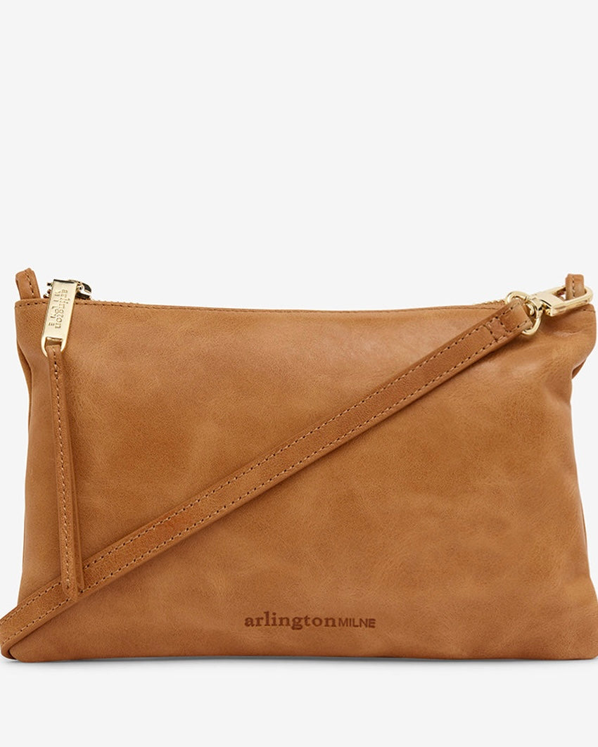 Molly Crossbody Bag (Vintage Tan)