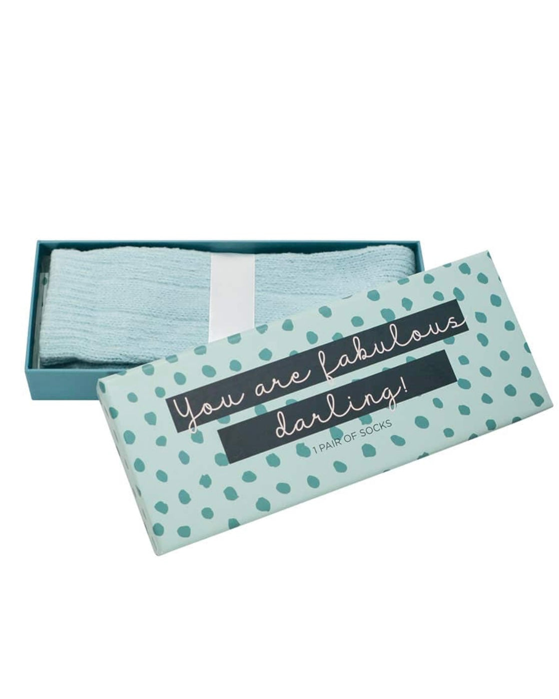 You are Fabulous Darling! Boxed Socks