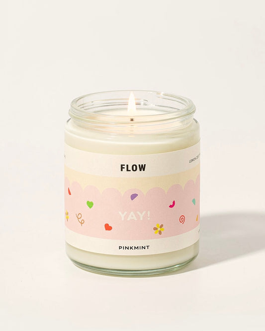Pinkmint Soy Candle (Flow)