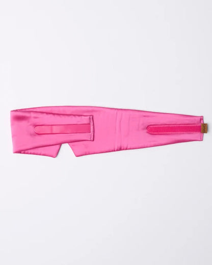 Glow Getter Block Out Silk Eye Mask (Perfect Pink)