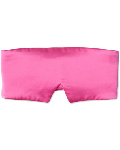 Glow Getter Block Out Silk Eye Mask (Perfect Pink)